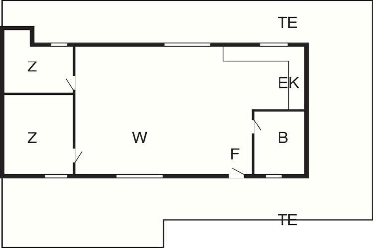6 Person Holiday Home In سكاغن المظهر الخارجي الصورة